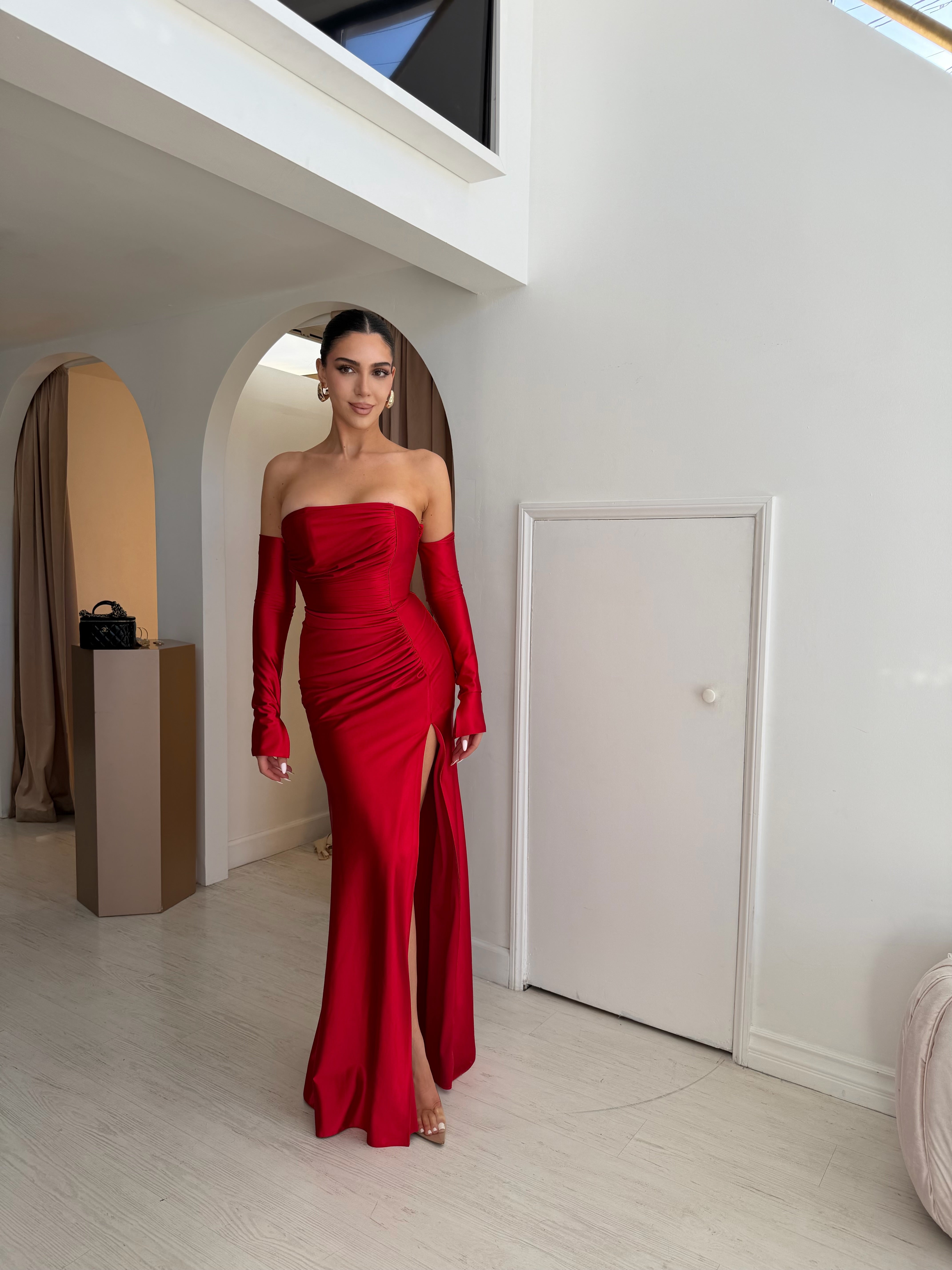 “Merlot” gown