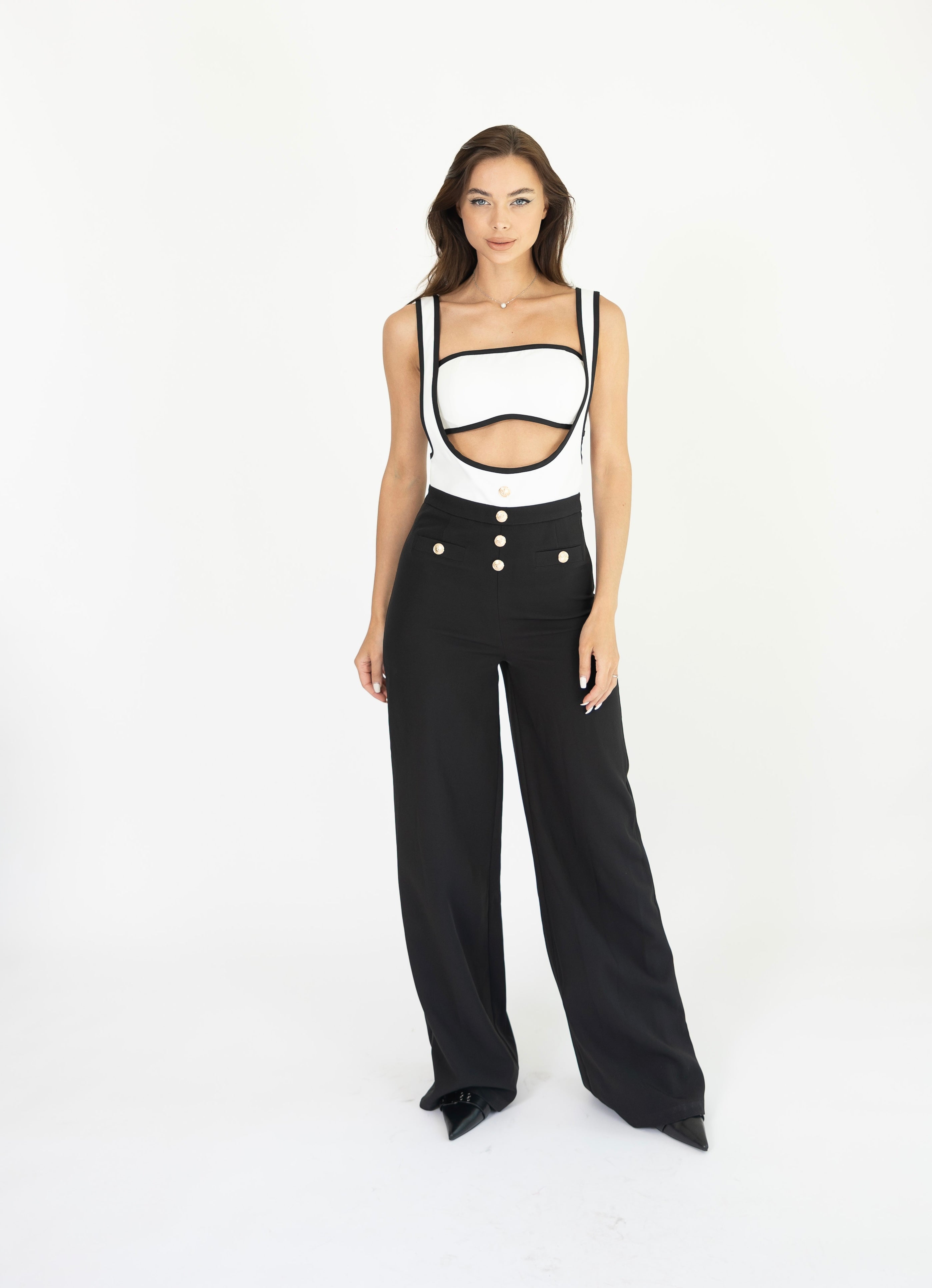 'Katherine' Jumpsuit X Top
