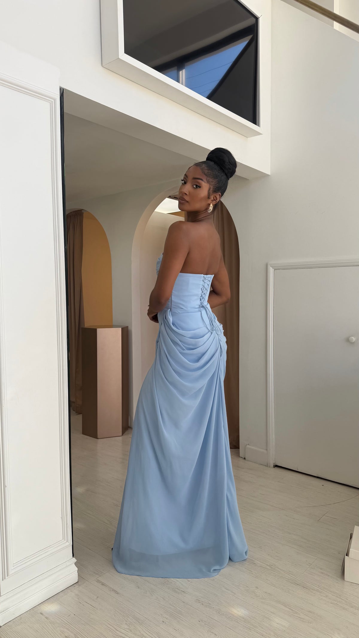 " Blue Belle Gown "