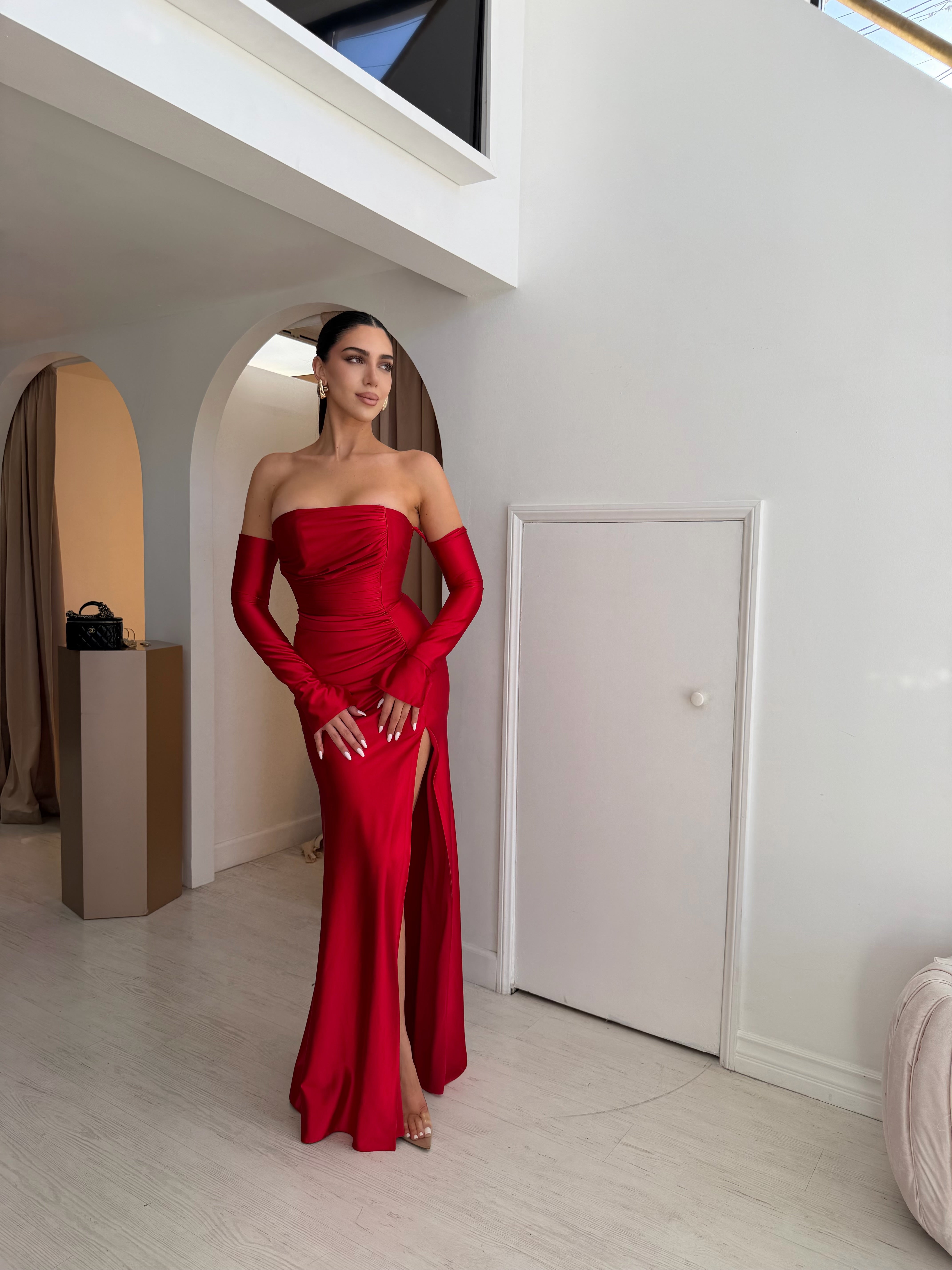 “Merlot” gown