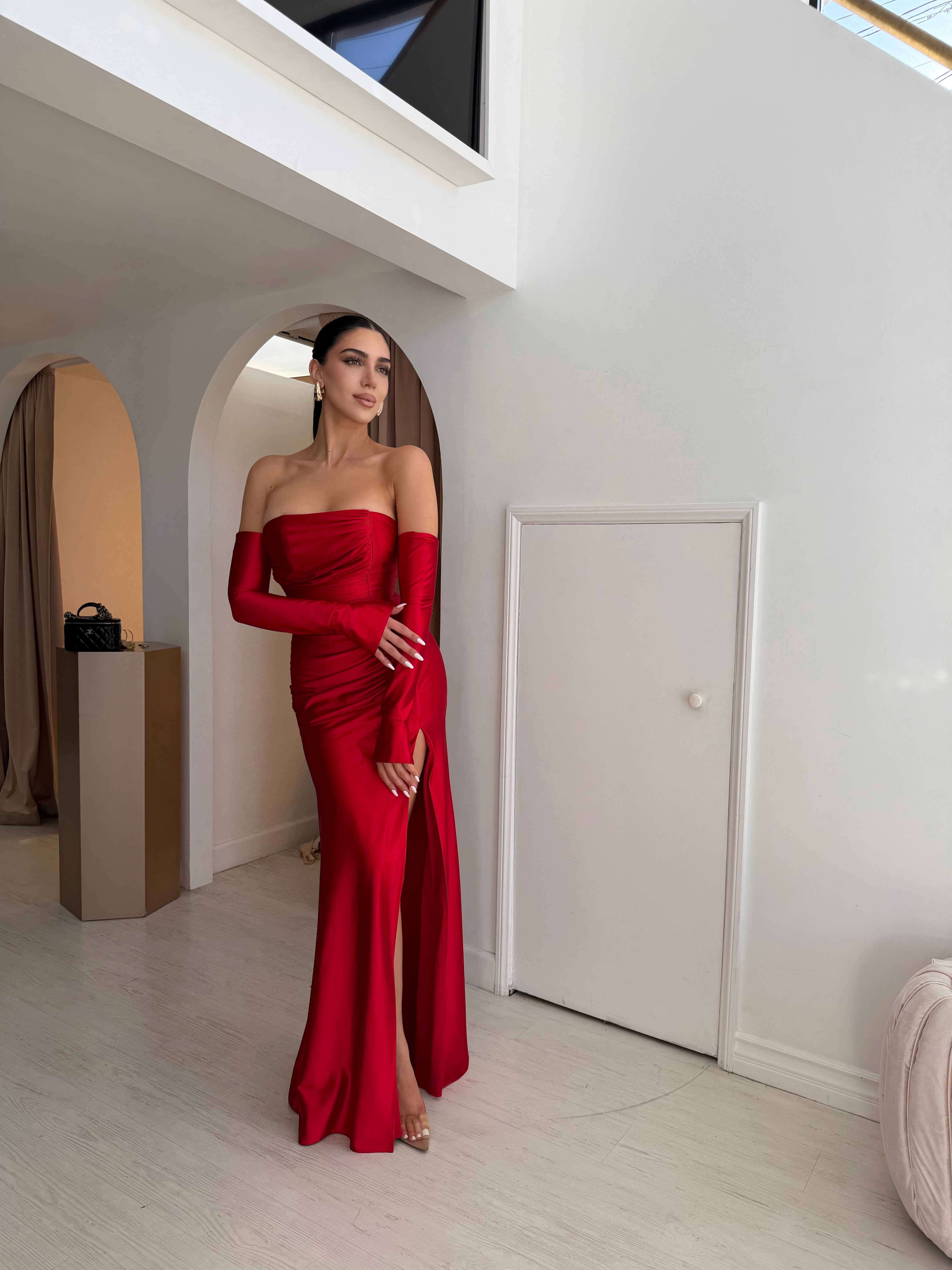 “Merlot” gown