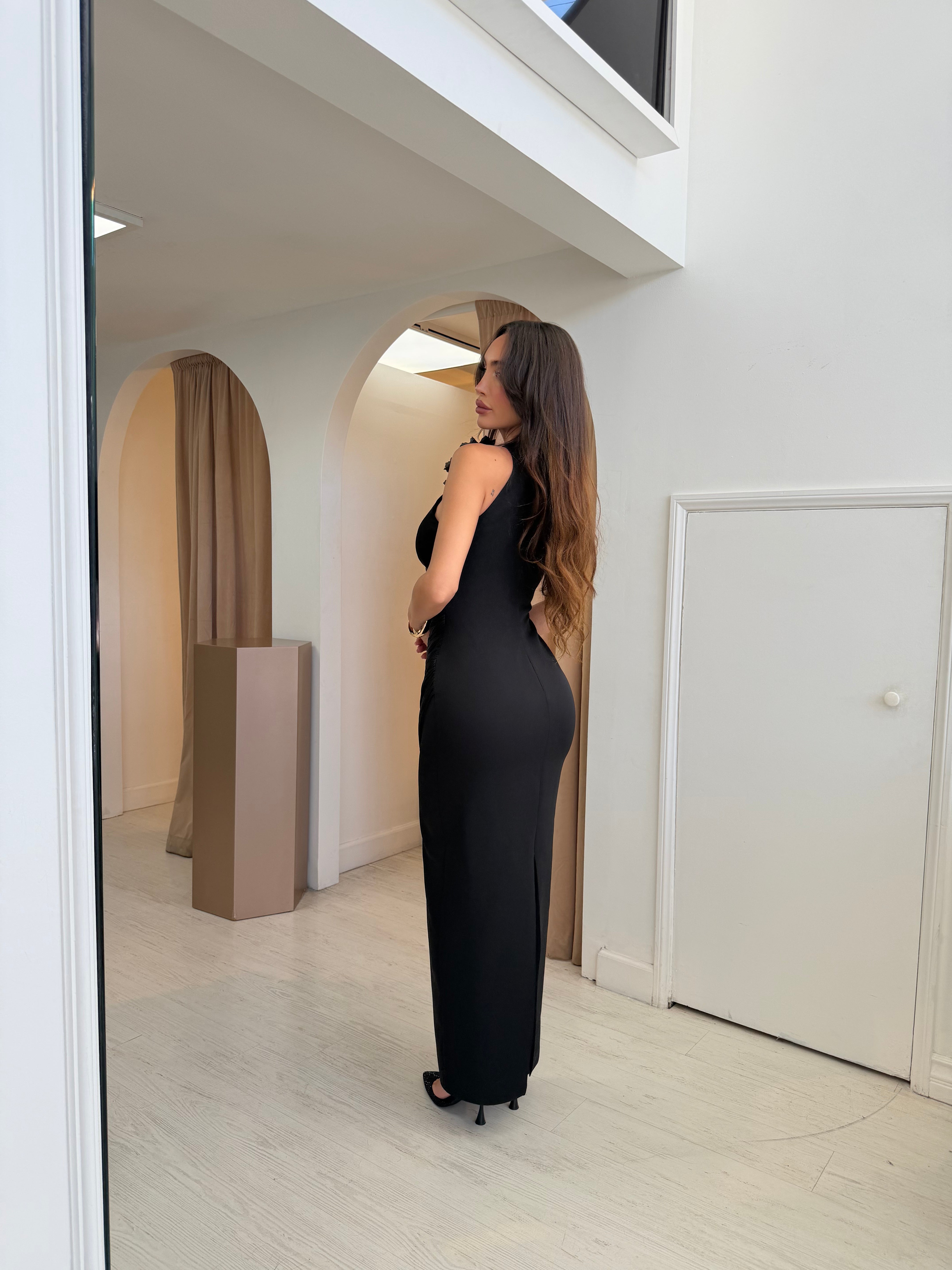 " Midnight Rose " Dress