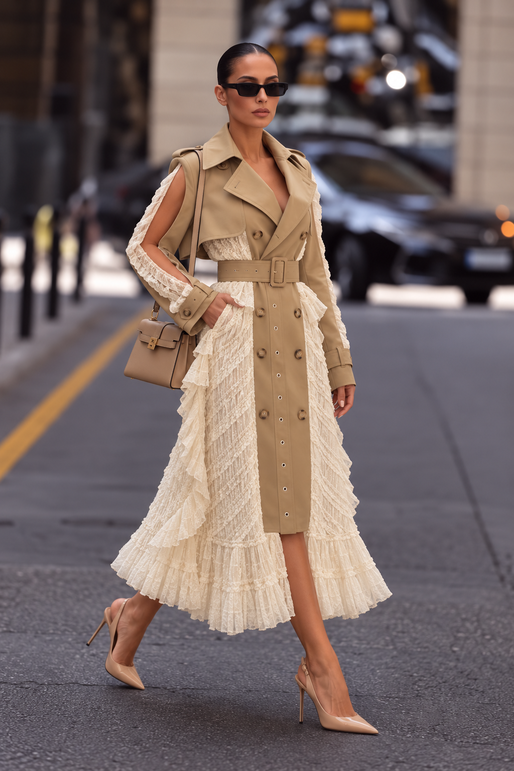 “Gracie” trench coat