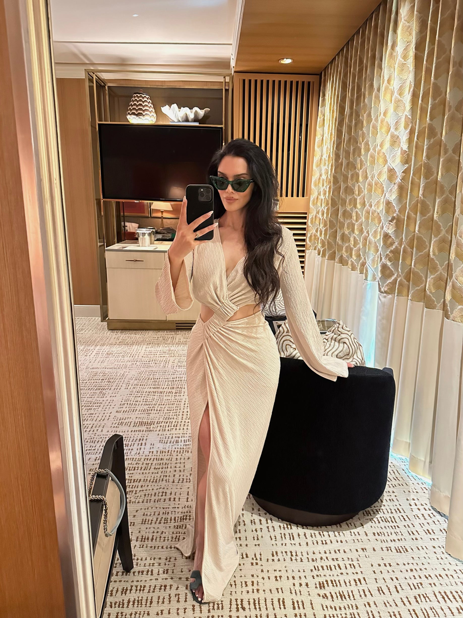 “Koi” coverup dress