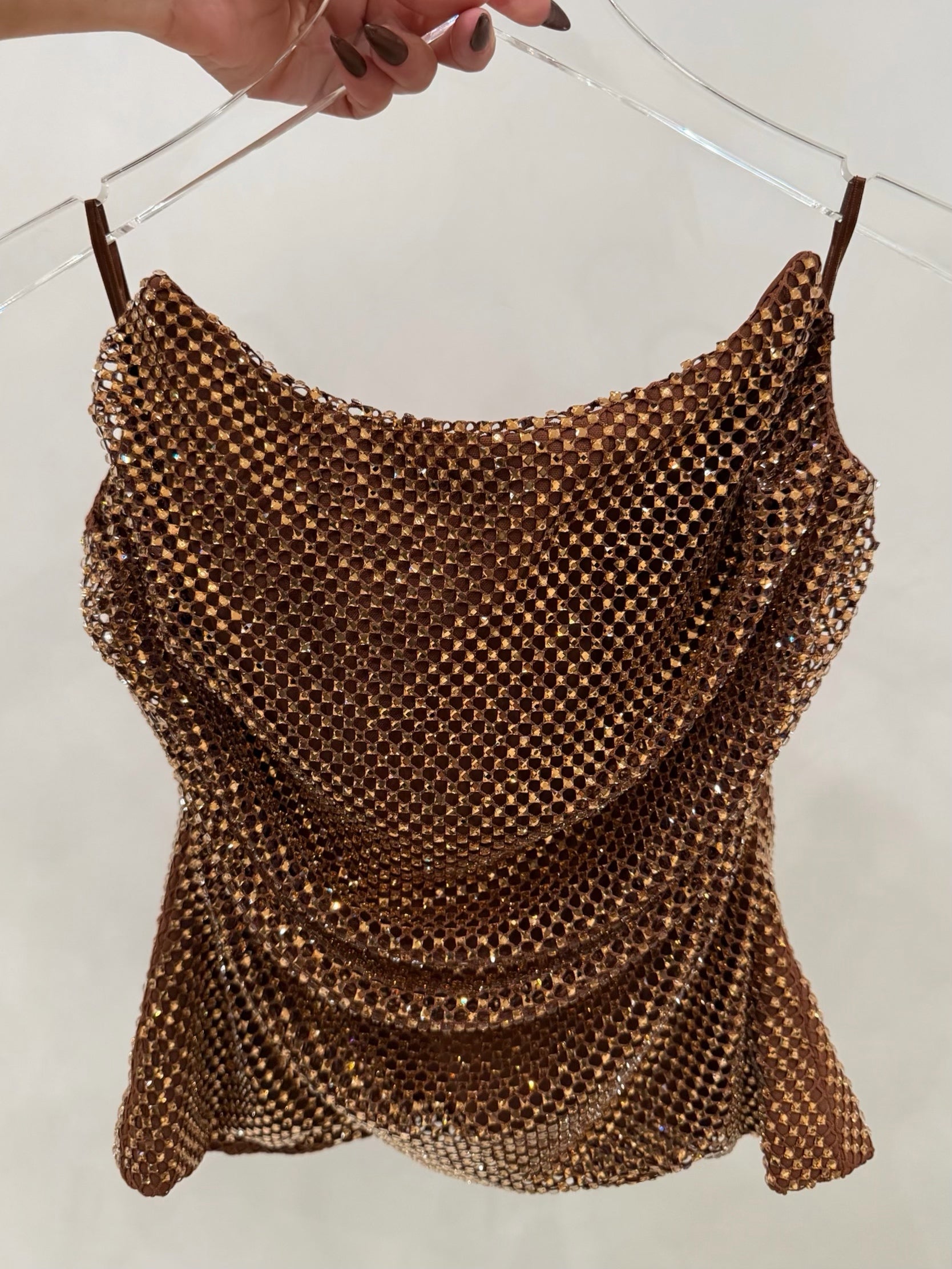 “ Miel” sequin corset