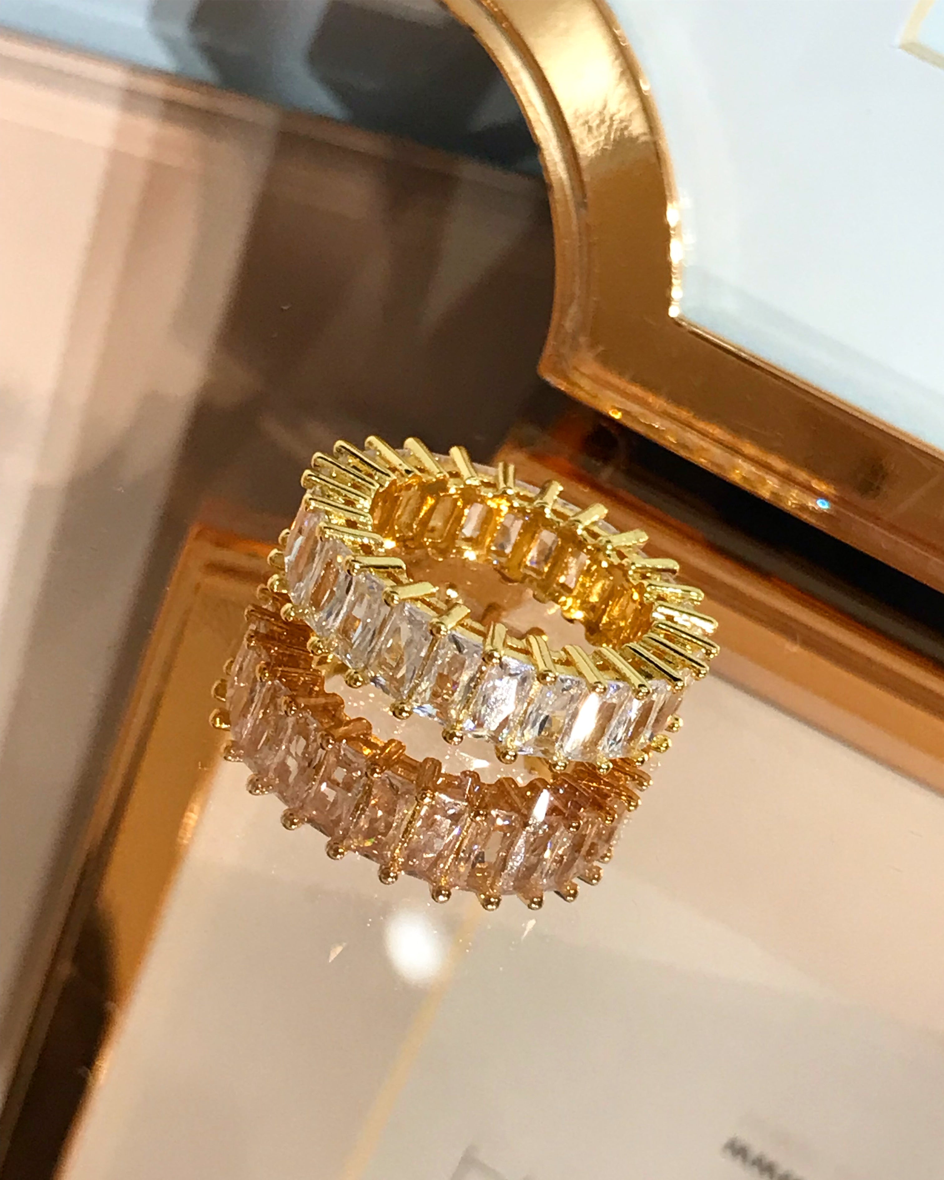 ‘Lena’ Rhinestone Ring