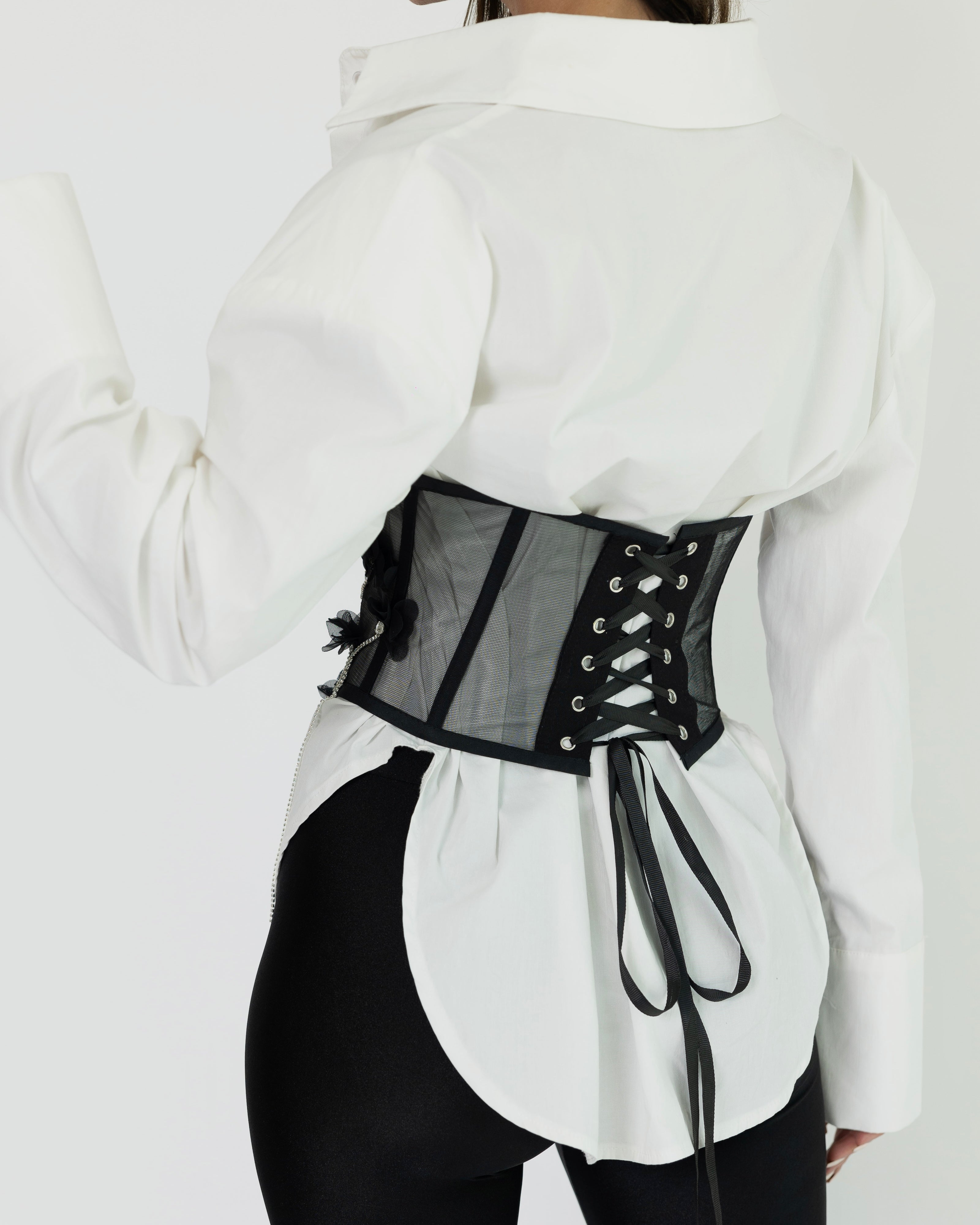 'By Mia' Flower Corset