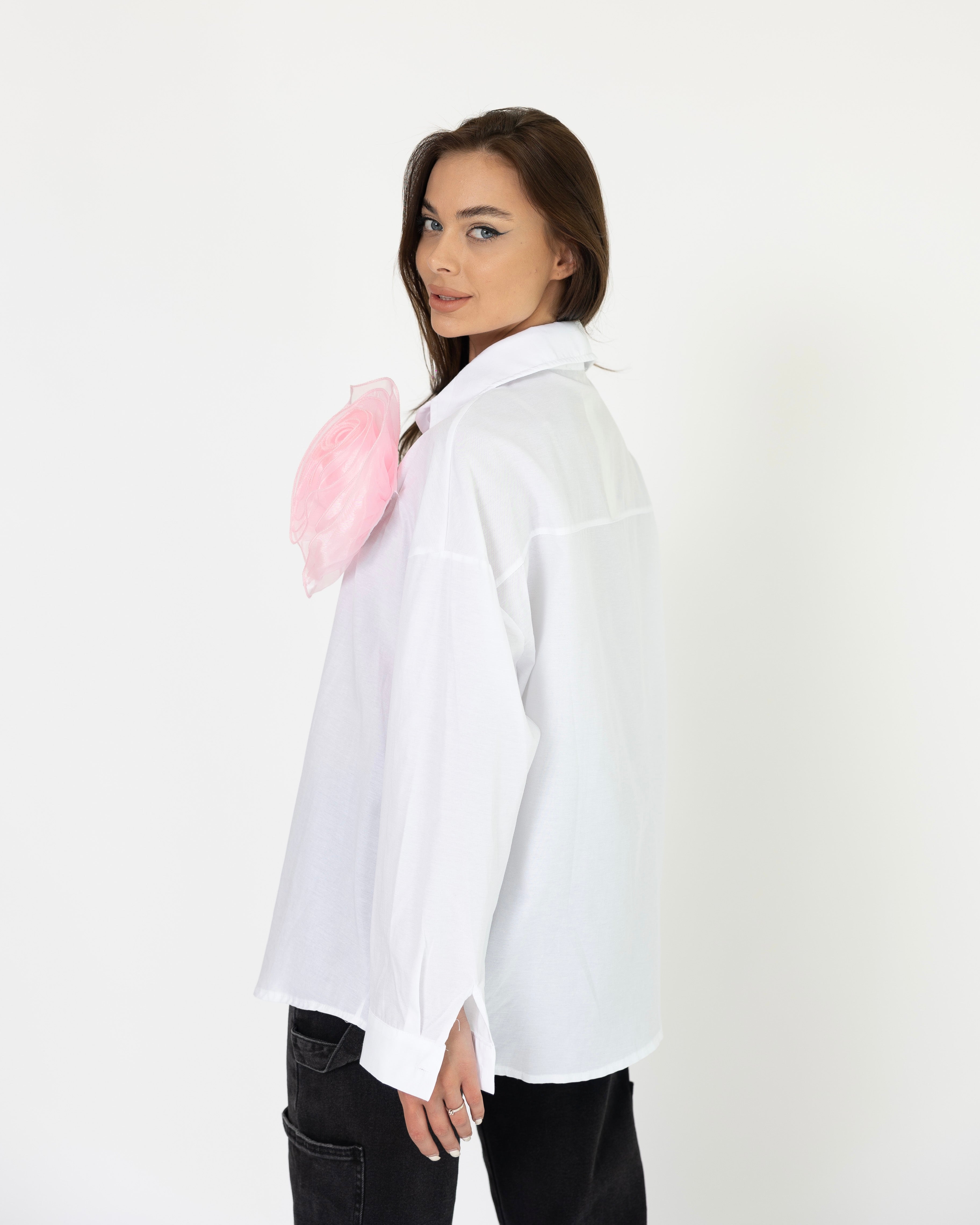 'Val' Rose Shirt