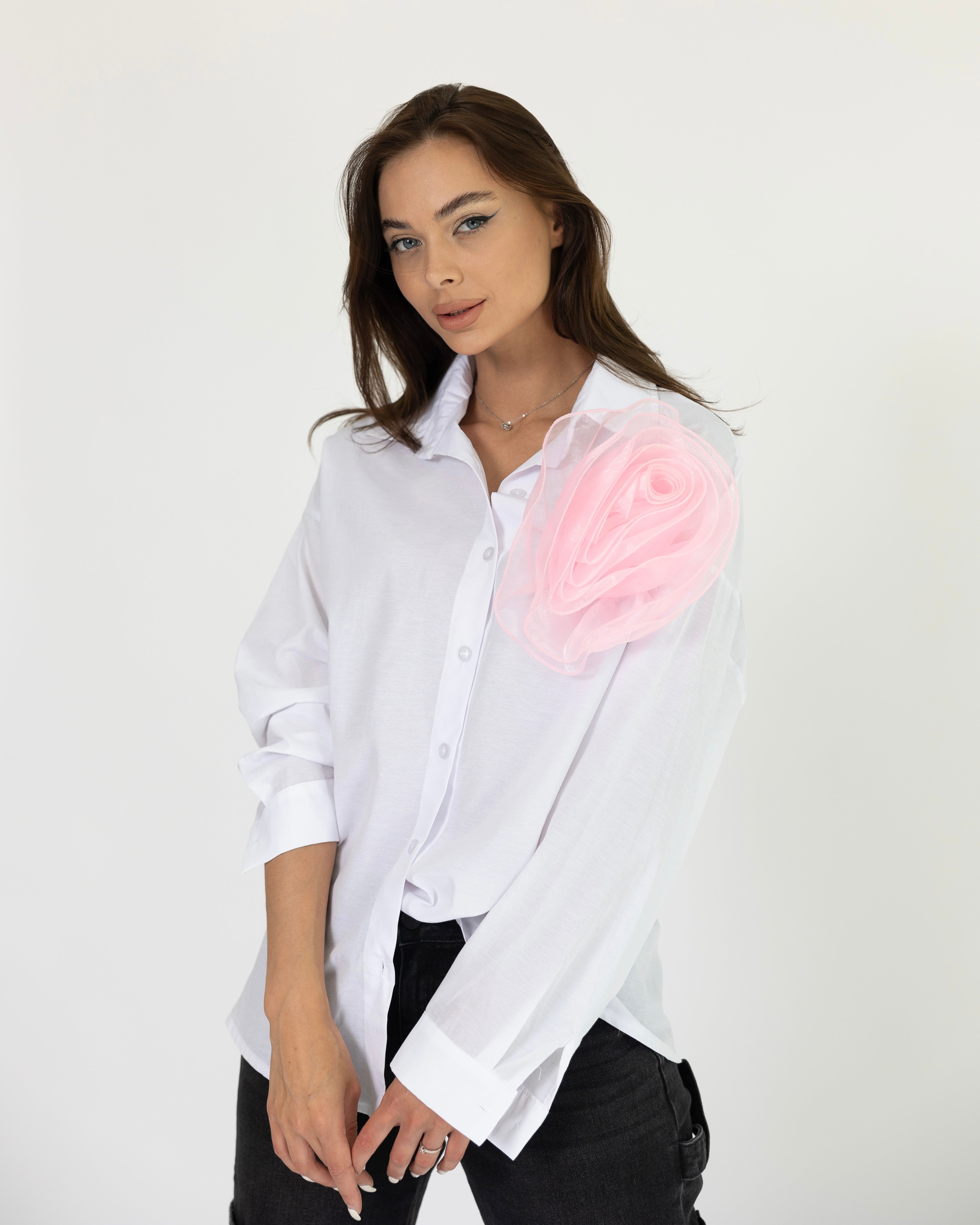 'Val' Rose Shirt