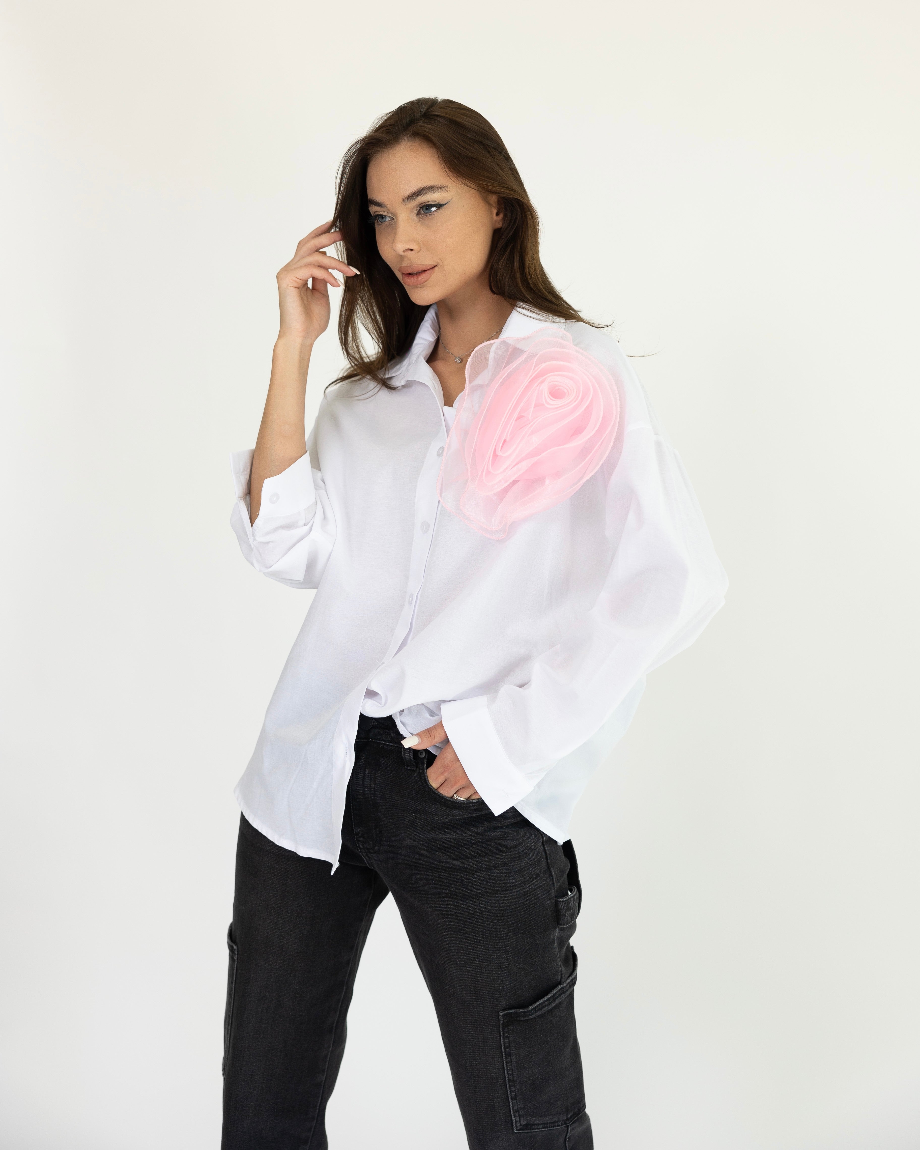 'Val' Rose Shirt