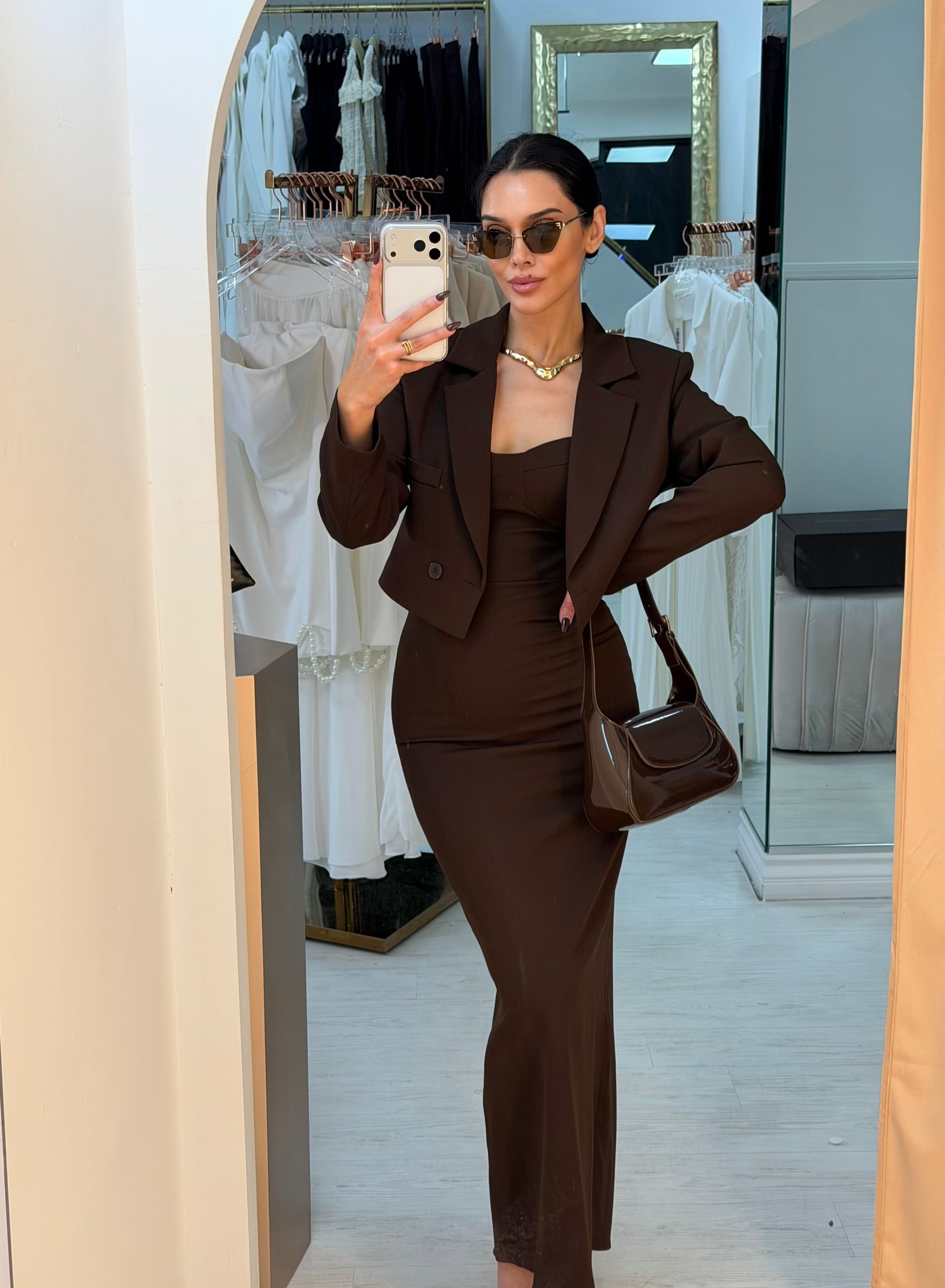 “Chelsea” blazer and dress set