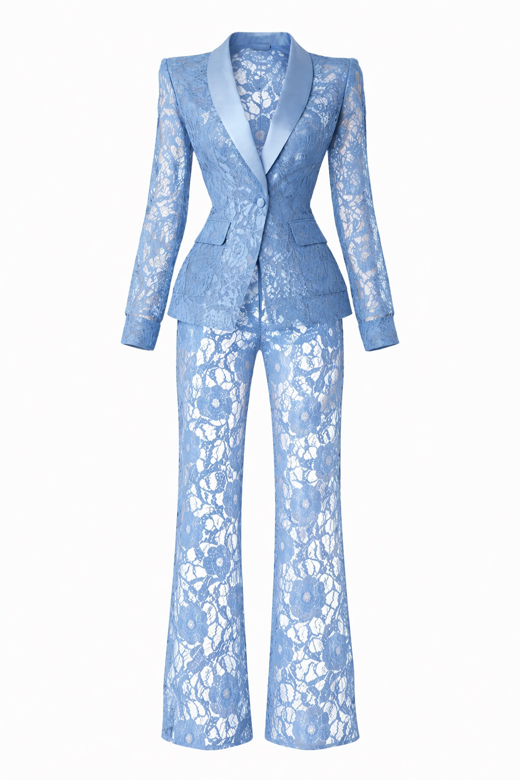 “Azure Grace” lace Set