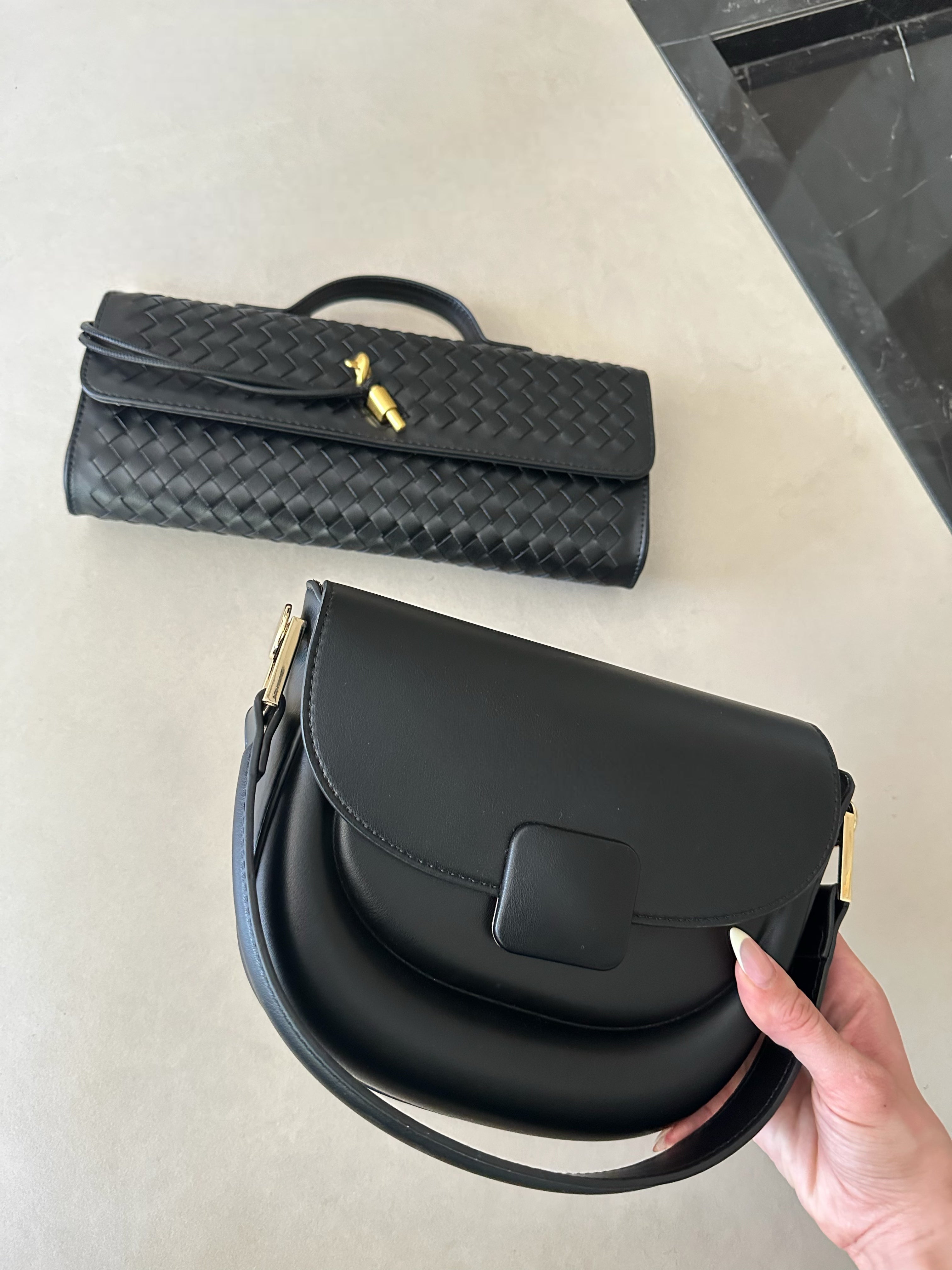 “Becca” PU leather bag