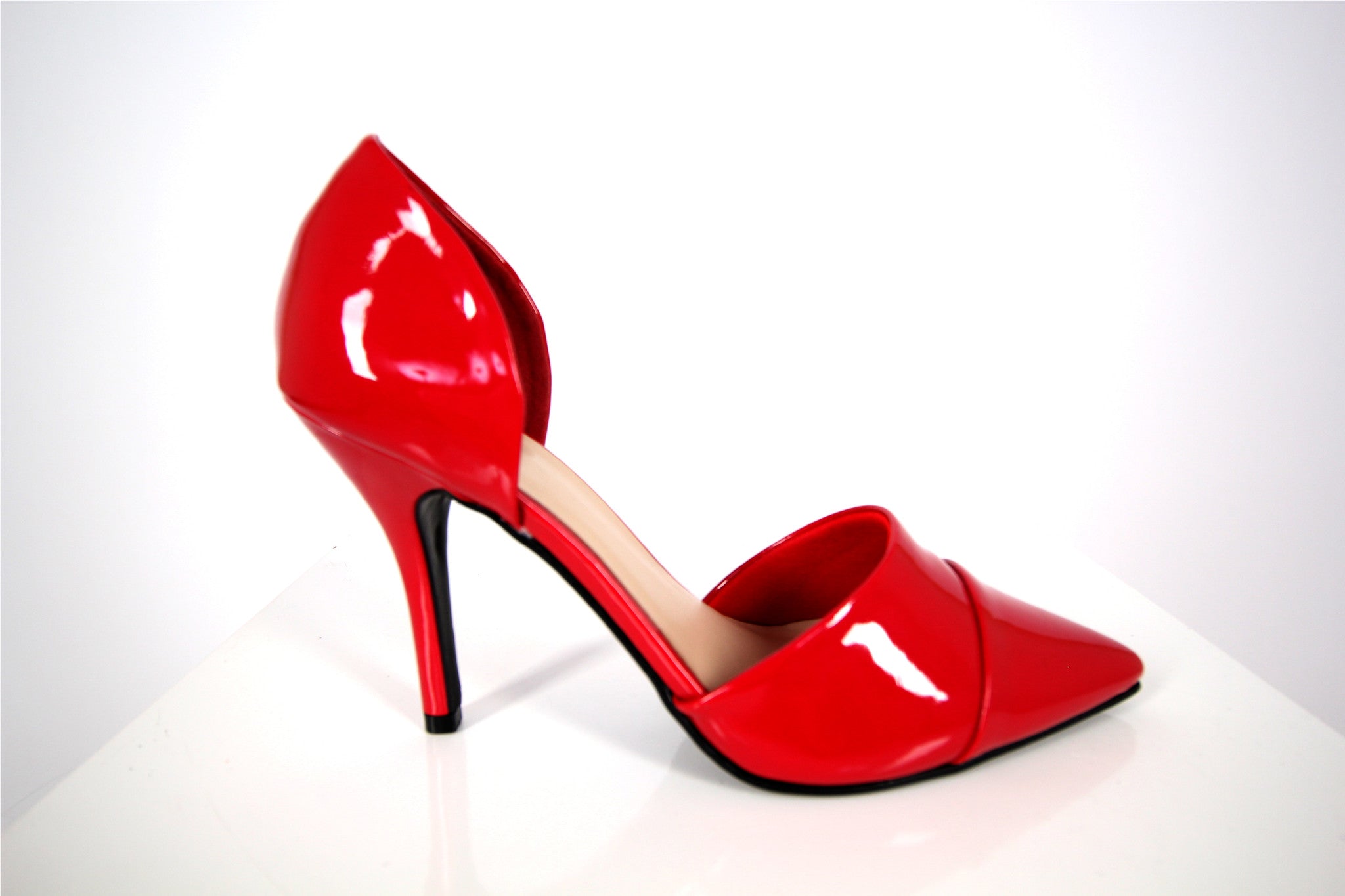 Red Patent Heels - Donnée Par Dieu Studio Boutique
 - 1